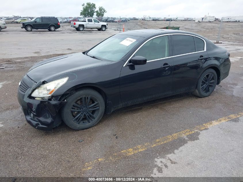 2012 INFINITI G37X  