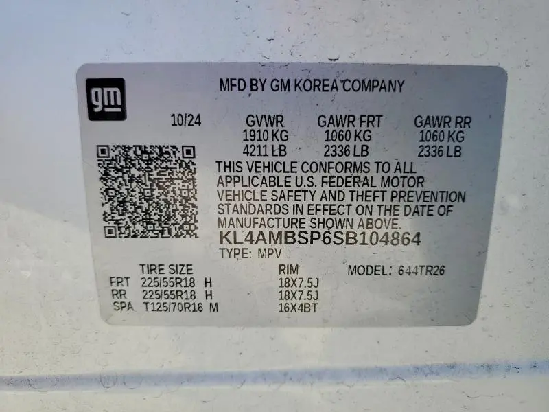 2025 BUICK ENCORE GX PREFERRED  