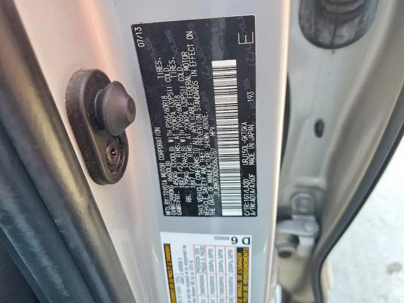 2013 LEXUS GX 460 BASE  
