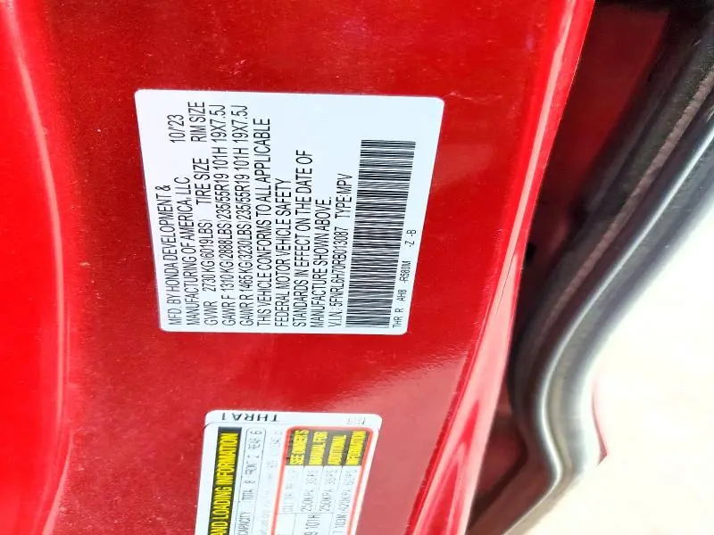 2024 HONDA ODYSSEY SPORT  