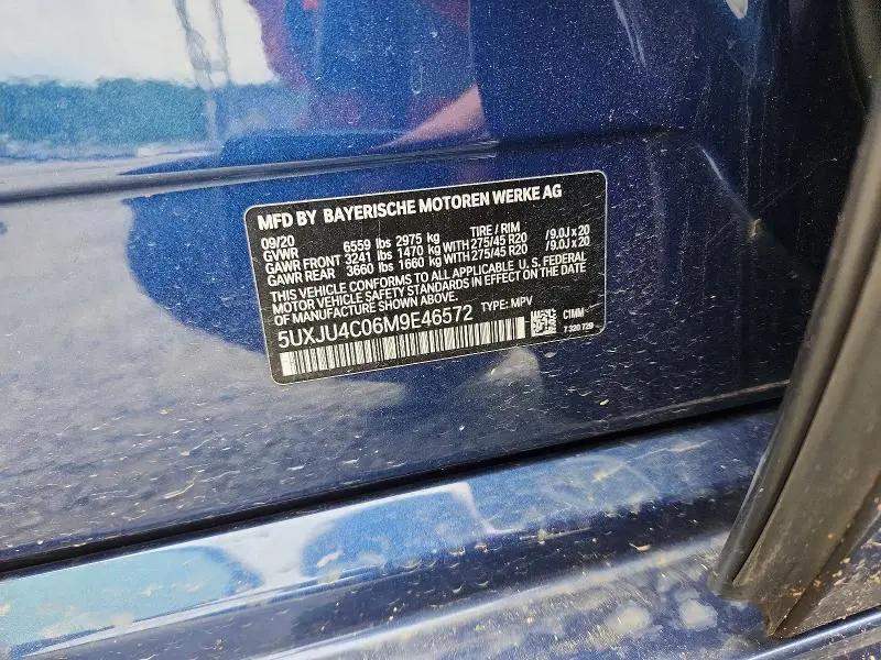 2021 BMW X5 M50I  