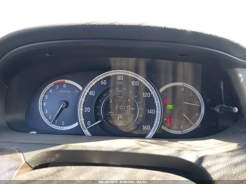 2016 HONDA ACCORD EX-L