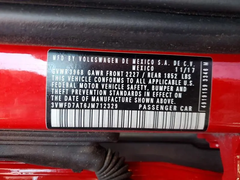 2018 VOLKSWAGEN BEETLE S  