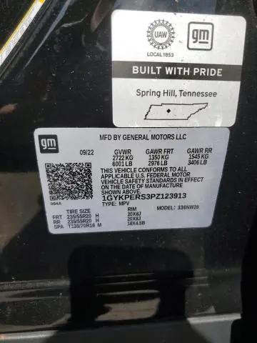 2023 CADILLAC XT6 PLATINUM PREMIUM LUXURY  
