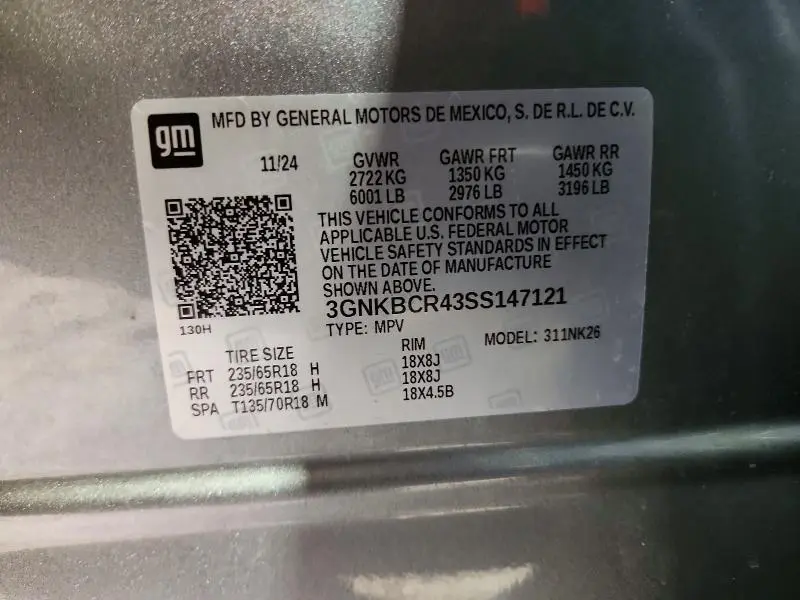 2025 CHEVROLET BLAZER 2LT  