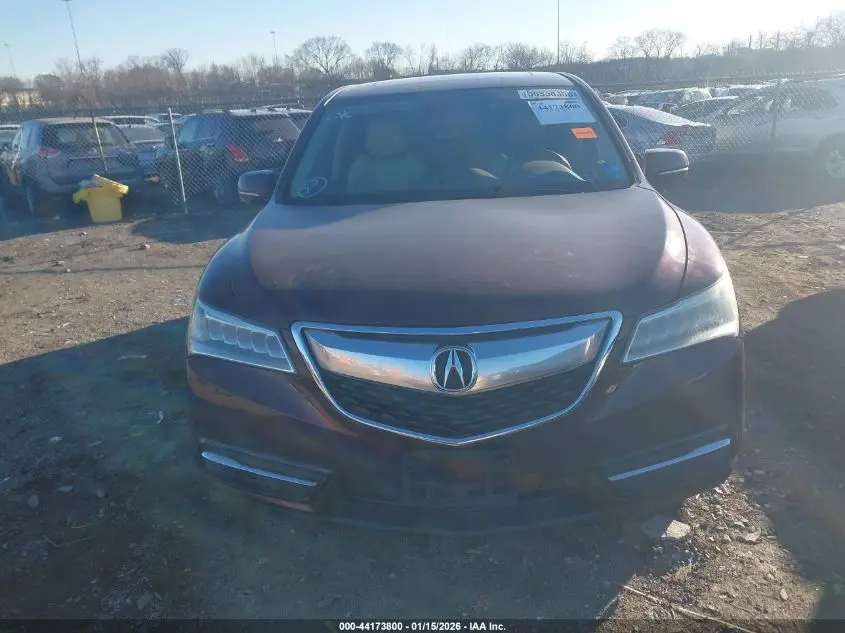 2014 ACURA MDX TECHNOLOGY PACKAGE