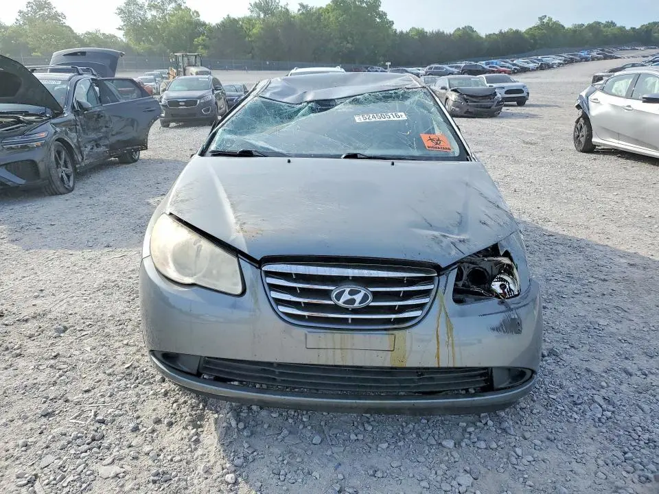 2010 HYUNDAI ELANTRA BLUE  
