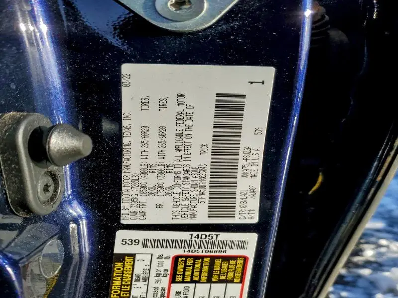 2022 TOYOTA TUNDRA CREWMAX PLATINUM  