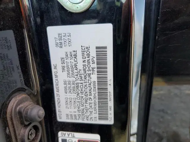 2017 HONDA CR-V LX  