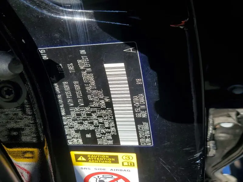2015 LEXUS RX 350 BASE  