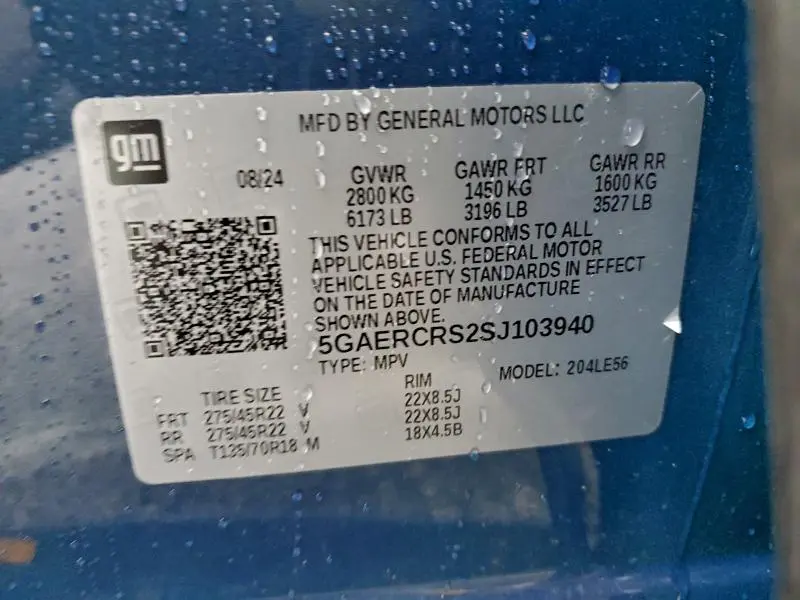 2025 BUICK ENCLAVE AVENIR  