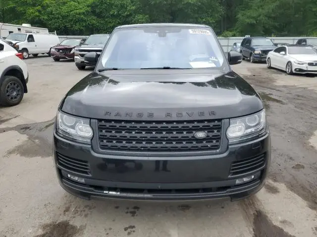 2017 LAND ROVER RANGE ROVER HSE  