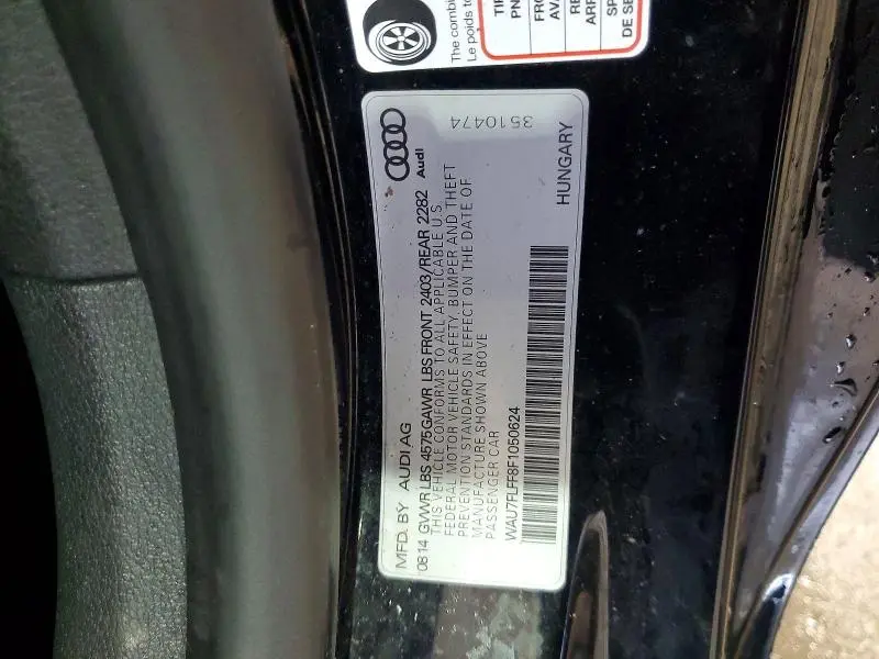 2015 AUDI A3 PREMIUM  