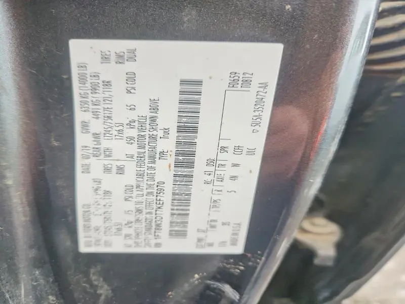 2019 FORD F350 SUPER DUTY  