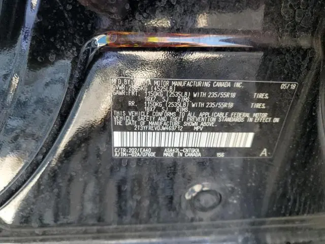 2018 TOYOTA RAV4 LIMITED