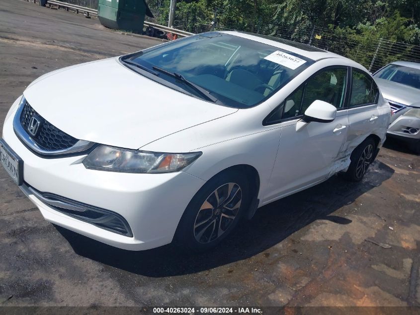 2013 HONDA CIVIC EX