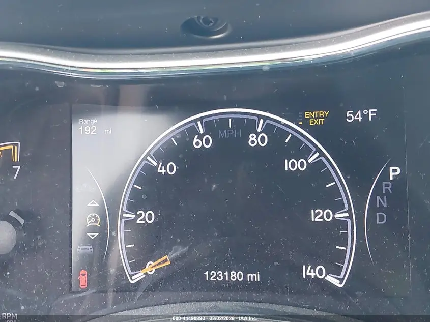 2016 JEEP GRAND CHEROKEE HIGH ALTITUDE
