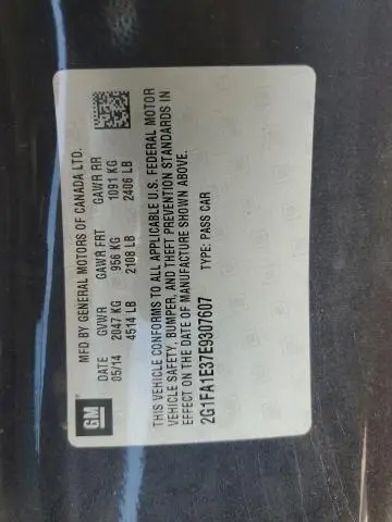 2014 CHEVROLET CAMARO LS  