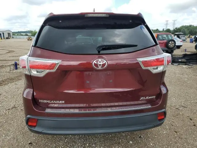 2015 TOYOTA HIGHLANDER XLE  