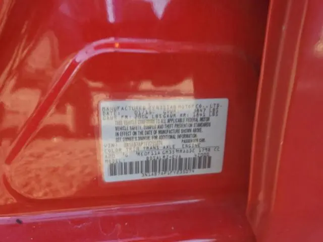 2015 NISSAN SENTRA S  