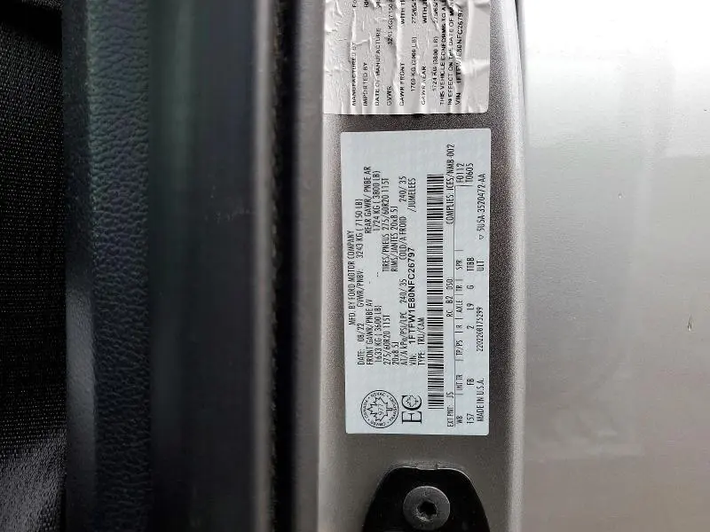 2022 FORD F150 SUPERCREW  