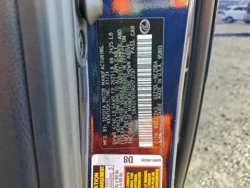 2024 LEXUS ES 350 BASE  