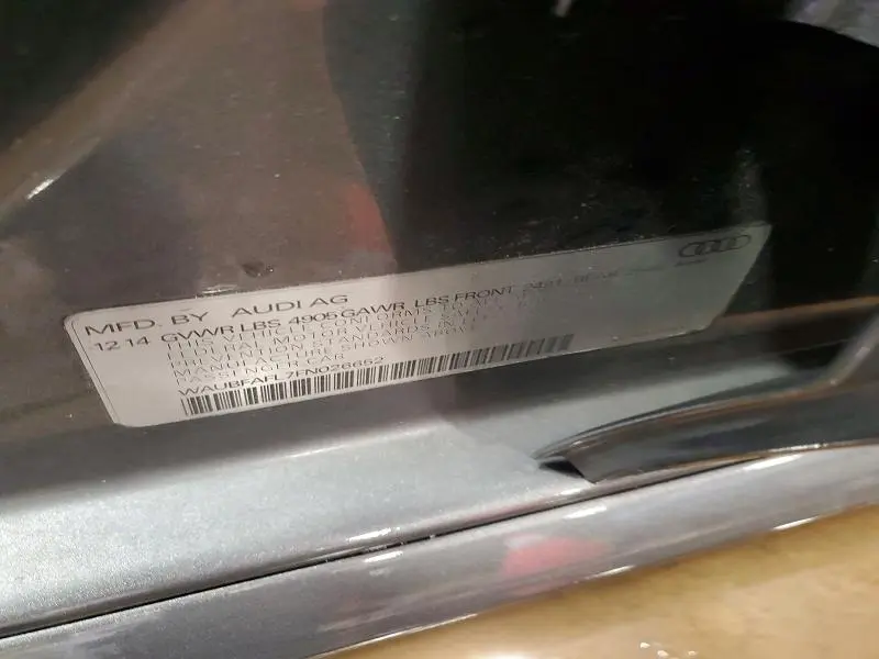 2015 AUDI A4 PREMIUM  