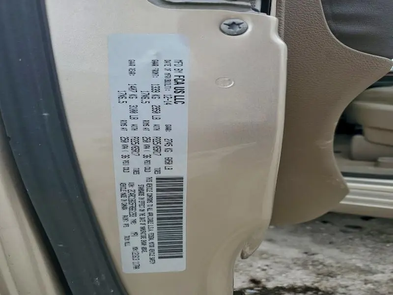 2015 CHRYSLER TOWN & COUNTRY TOURING  