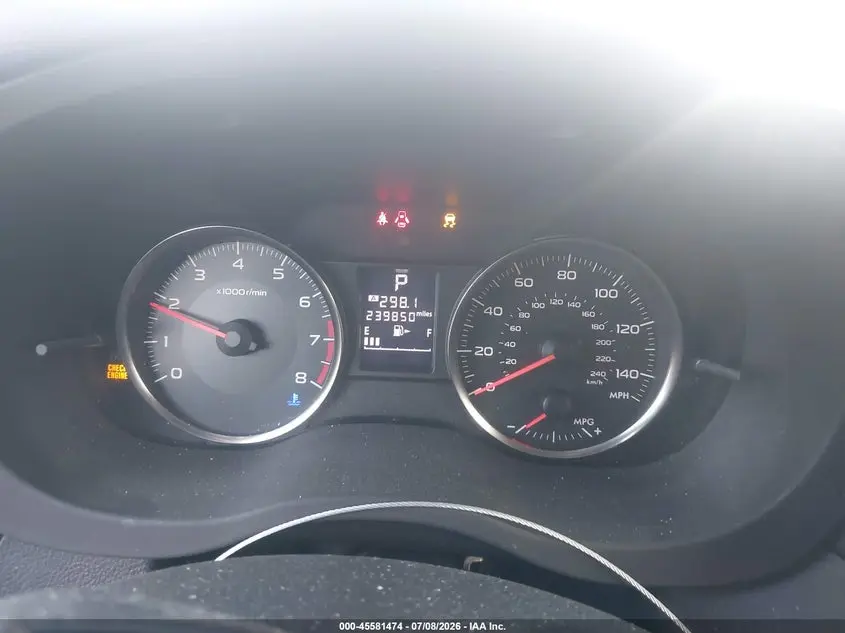2013 SUBARU XV CROSSTREK 2.0I LIMITED