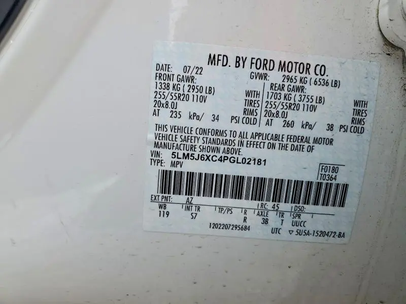 2023 LINCOLN AVIATOR   