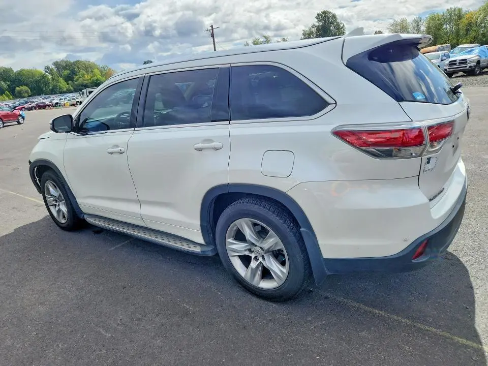 2015 TOYOTA HIGHLANDER LIMITED PLATINUM  