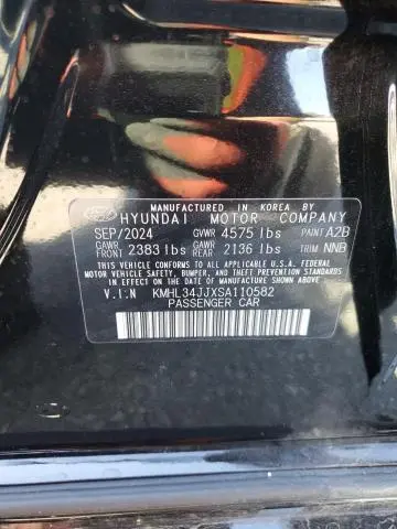 2025 HYUNDAI SONATA HYBRID  