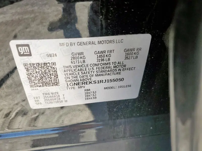 2024 CHEVROLET TRAVERSE LS  