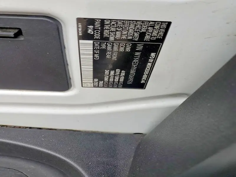 2021 MERCEDES-BENZ SPRINTER 2500  