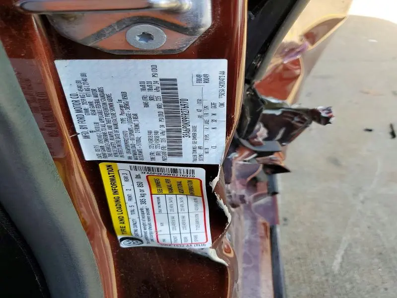 2015 FORD FUSION TITANIUM  