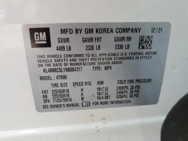 2022 BUICK ENCORE GX PREFERRED  