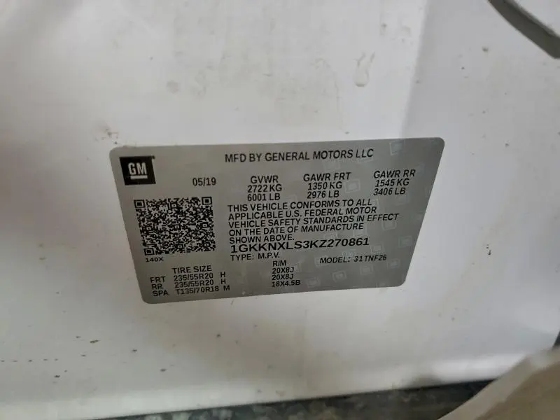 2019 GMC ACADIA DENALI  