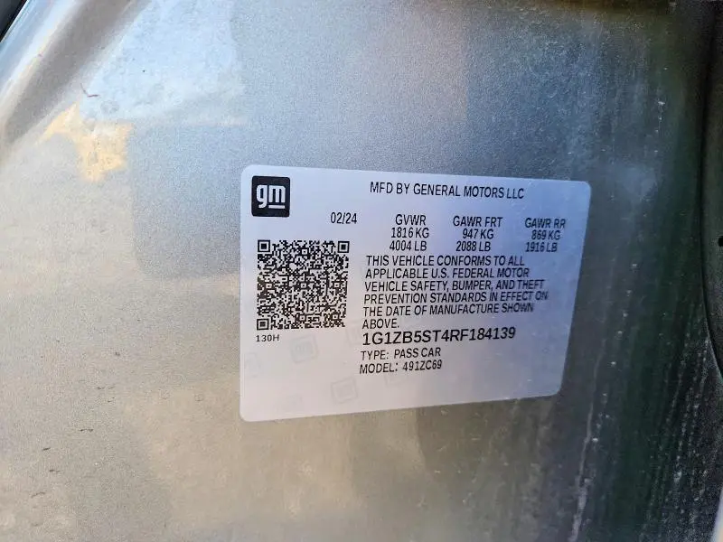 2024 CHEVROLET MALIBU LS  
