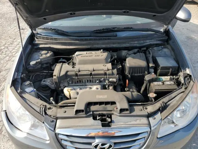 2010 HYUNDAI ELANTRA BLUE  