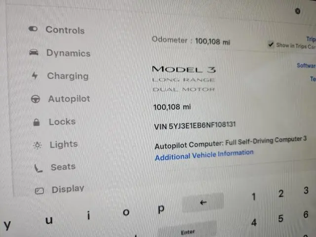 2022 TESLA MODEL 3   