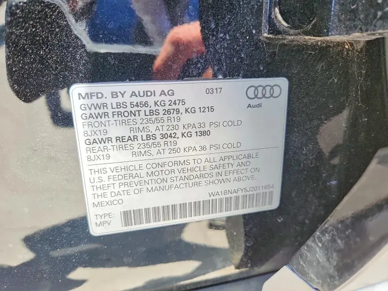 2018 AUDI Q5 PREMIUM PLUS  