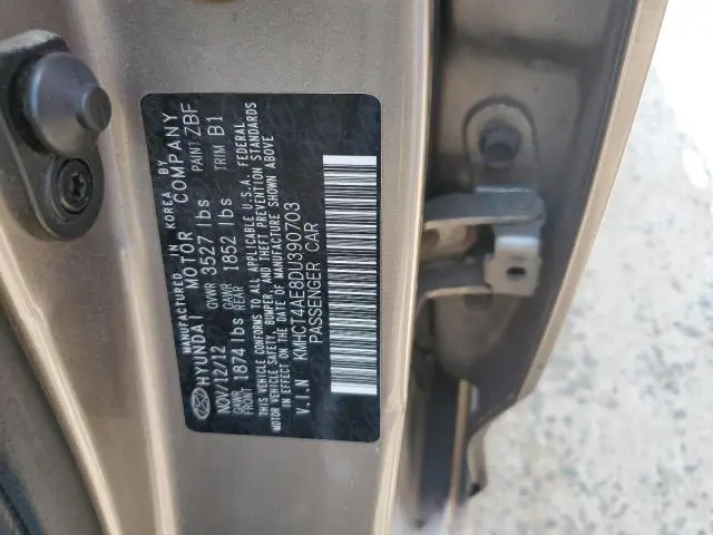 2013 HYUNDAI ACCENT GLS  