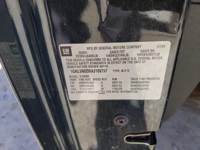 2010 GMC ACADIA SLT-2  