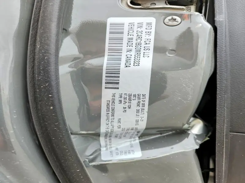 2021 CHRYSLER PACIFICA TOURING L  