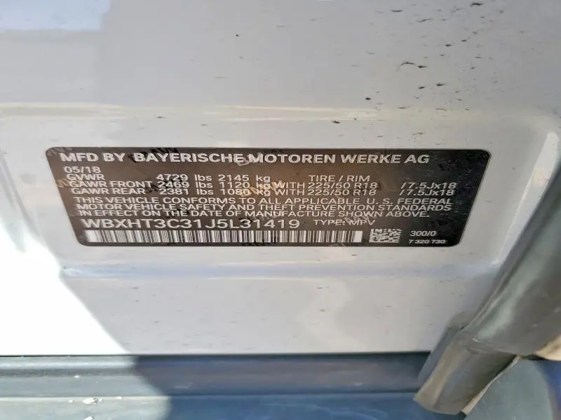 2018 BMW X1 XDRIVE28I  