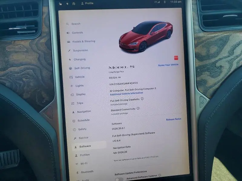 2021 TESLA MODEL S   
