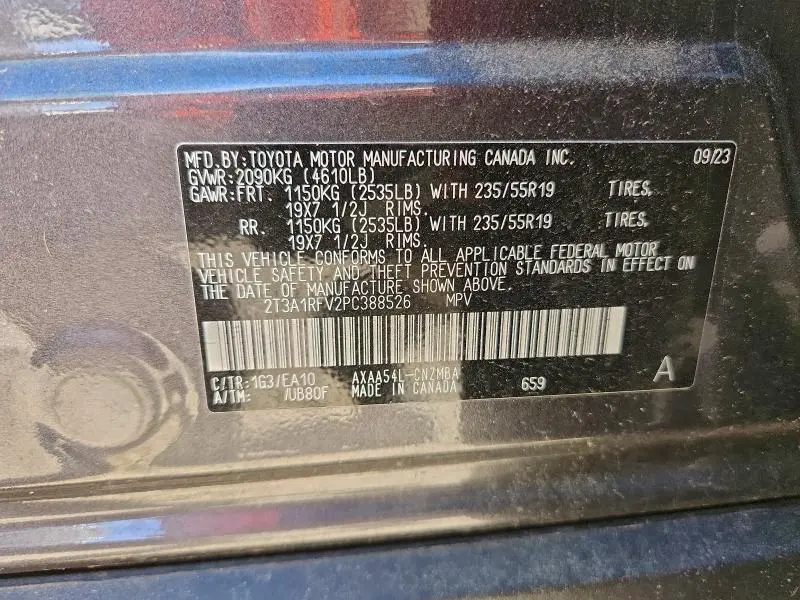 2023 TOYOTA RAV4 XLE PREMIUM  