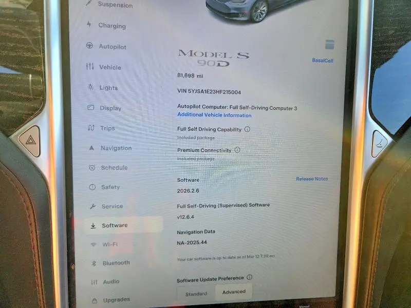 2017 TESLA MODEL S   