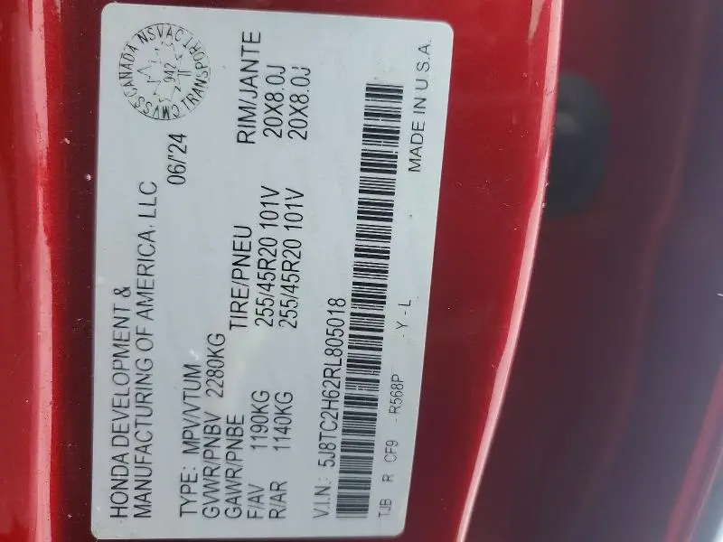 2024 ACURA RDX A-SPEC  