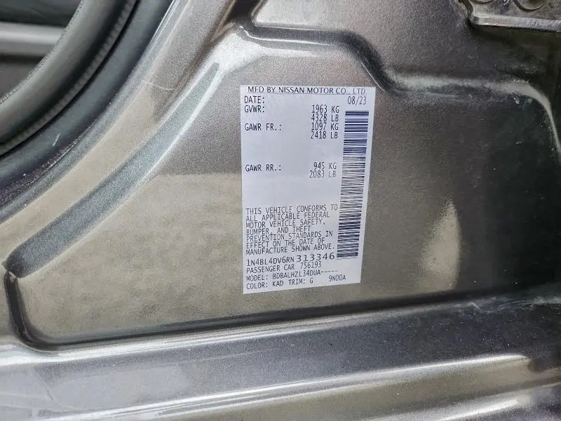 2024 NISSAN ALTIMA SV  